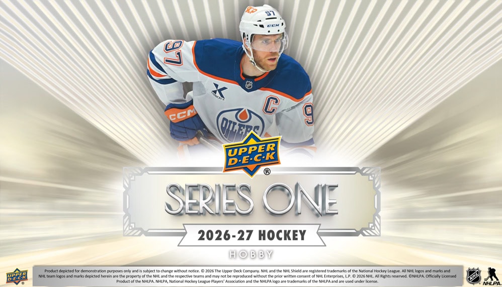 2026-27 Upper Deck Series 1 Hockey Hobby Box