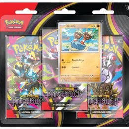 Pokemon Mega Evolution Pitch Black Binacle 3 Pack Blister