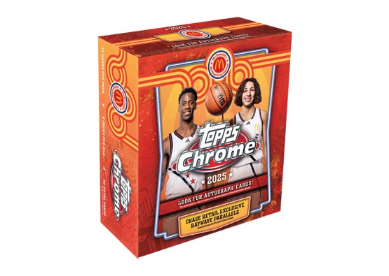 2025 Topps Chrome McDonalds Basketball Mega Box Image' 2025 Topps Chrome McDonald's All American Basketball Mega Box