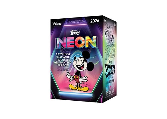 2026 TOPPS DISNEY NEON BLASTER BOX