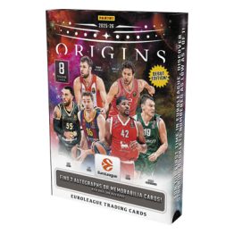 2025-26 Panini Origins Euroleague Basketball Hobby Box