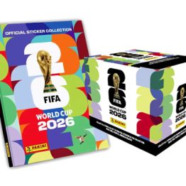 2026 Panini World Cup Soccer Sticker Box and Hardcover Album Combo