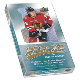 2026-27 Upper Deck MVP Hockey Hobby Box