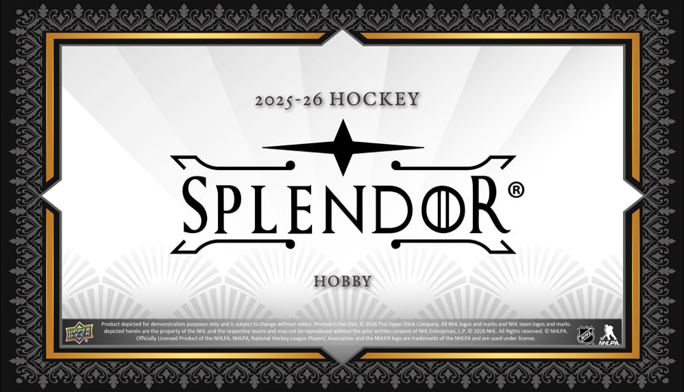 2025-26 Upper Deck Splendor Hockey Hobby Box
