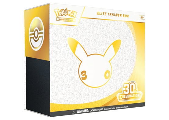 30th ETB Box Image Pokemon 30th Celebration Elite Trainer Box