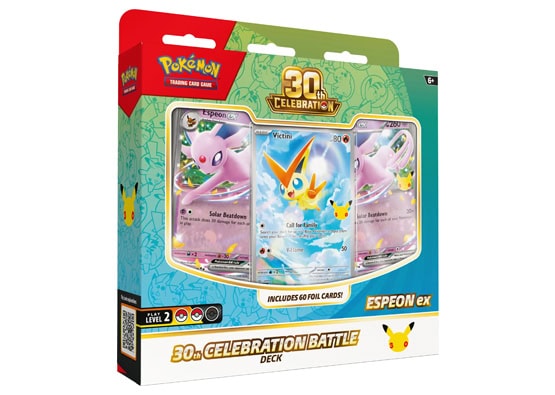30th Espeon ex Deck Image Pokemon 30th Celebration Espeon ex Battle Deck