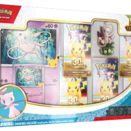 Pokemon 30th Celebration Mew Figure Collection Box