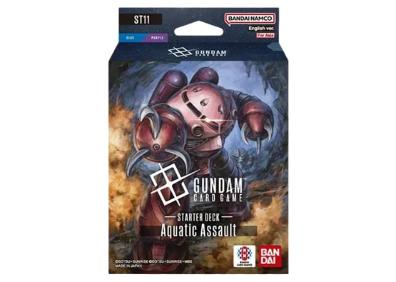 Gundam ST11 Acquatic Assault Starter Deck Image Gundam Card Game Aquatic Assault Starter Deck