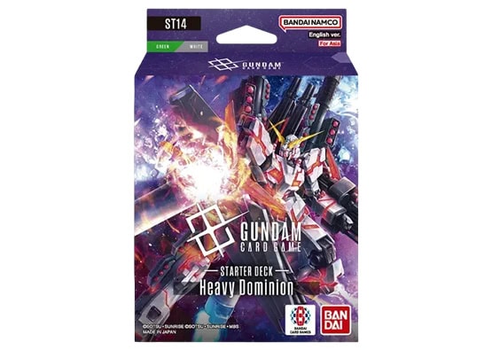 Gundam ST14 Heavy Dominion Starter Deck Image Gundam Card Game Heavy Dominion Starter Deck