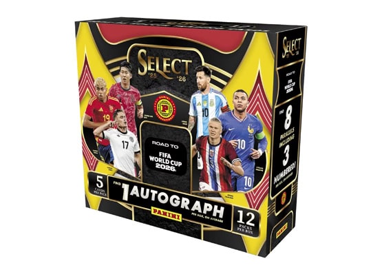2025-26 Panini Select Road to the FIFA World Cup Soccer Hobby International Box