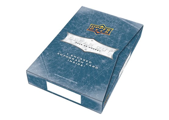 2025-26 UPPER DECK CLEAR CUT HOCKEY HOBBY BOX