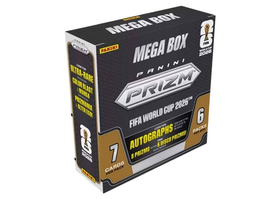 2026 Panini Prizm FIFA World Cup Soccer Mega Box
