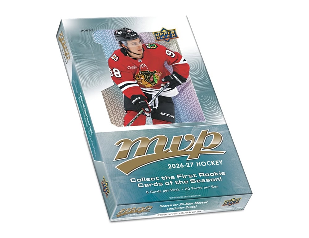 27 MVP Hobby Box Image 2026-27 Upper Deck MVP Hockey Hobby Box