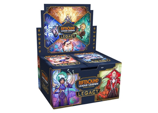 Riftbound Legacy Booster Box Image Riftbound League of Legends Legacy Booster Box