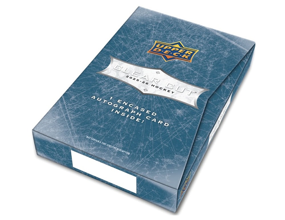 2025-26 UPPER DECK CLEAR CUT HOCKEY HOBBY BOX