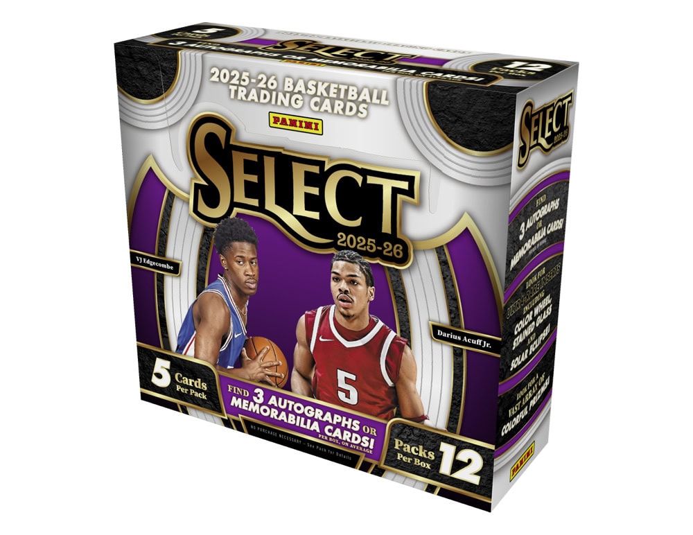2025-26 Panini Select Basketball Hobby Box