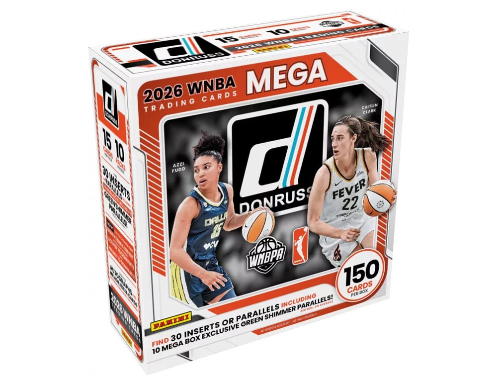 2026 Panini Donruss WNBA Basketball Mega Box