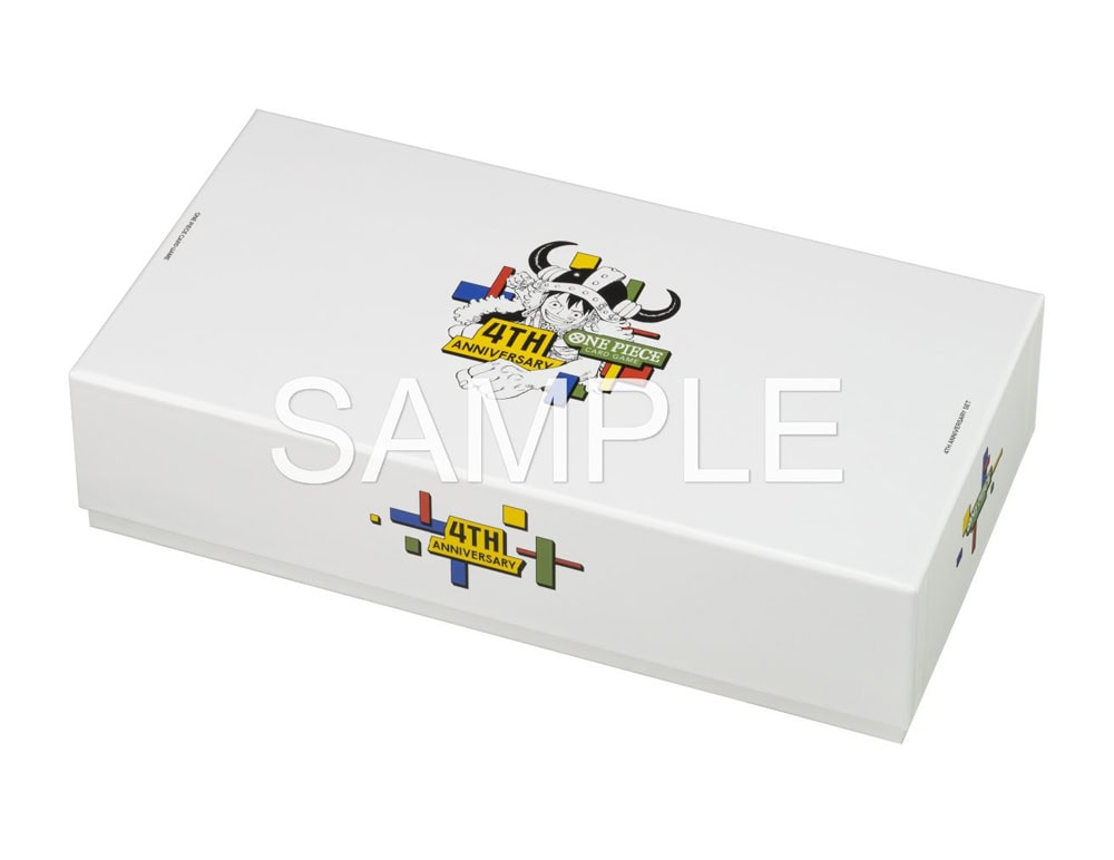 Japanese 4th Anniversary Set (English Cards) One Piece Japanese 4th Anniversary Set