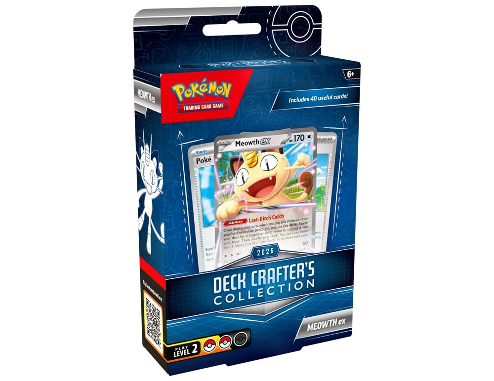 Pokemon Meowth ex Deck Crafter's Collection Box